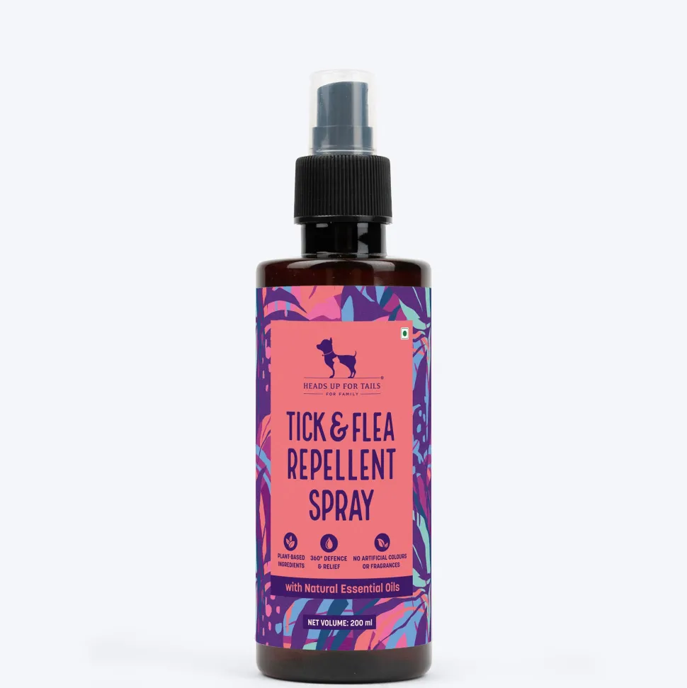 HUFT Organic Anti-Tick and Flea Spray for Dog - 200 ml