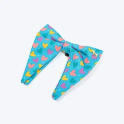 HUFT Over The Rainbow Printed Bow Tie for Dog - Blue