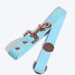 HUFT Pastel Pawprint Rain Friendly Dog Leash - Blue - 1.2 m