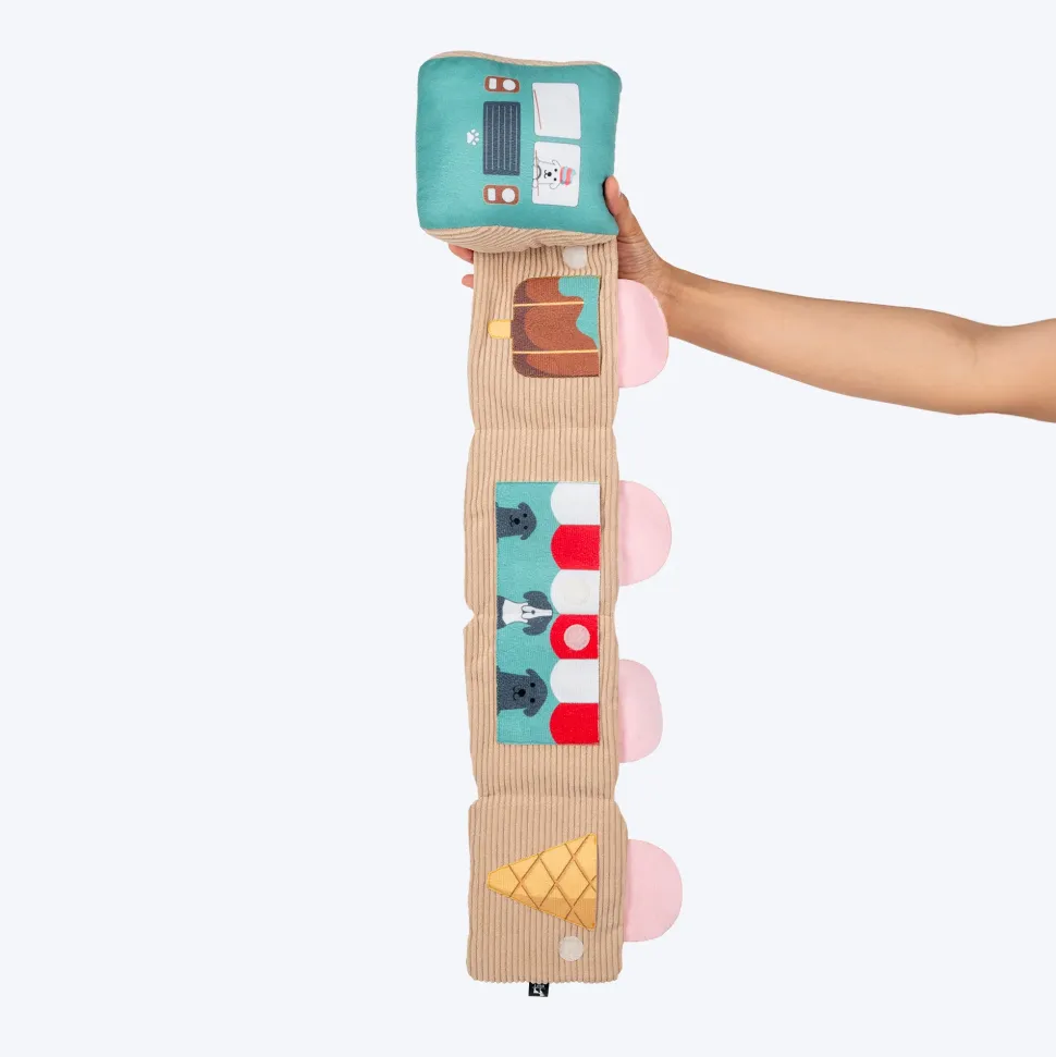 HUFT Paw-sicle Truck Interactive Toy For Dog - Multicolor