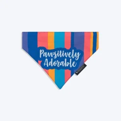 HUFT Pawsitively Adorable Printed Dog Bandana - Multicolour
