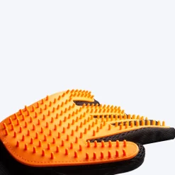 HUFT Pet Grooming Finger Glove - Orange