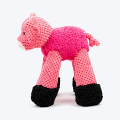 HUFT Piggy Long-Legs Plush Toy For Dog - Pink