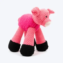 HUFT Piggy Long-Legs Plush Toy For Dog - Pink