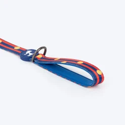 HUFT Playstripes Leash For Dog - Rust & Navy
