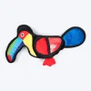 HUFT Polly The Parrot Plush Toy For Dog - Multicolor