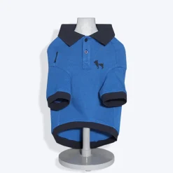HUFT Polo T-Shirt For Dog - Blue