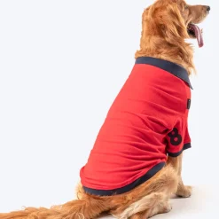HUFT Polo T-Shirt For Dog - Red