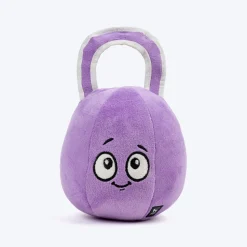 HUFT Pumped Puppers Squeaky Plush Toy For Dog - Purple