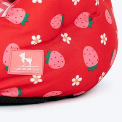 HUFT Purrfect Perch Bed For Cat & Puppy - Red and Pink