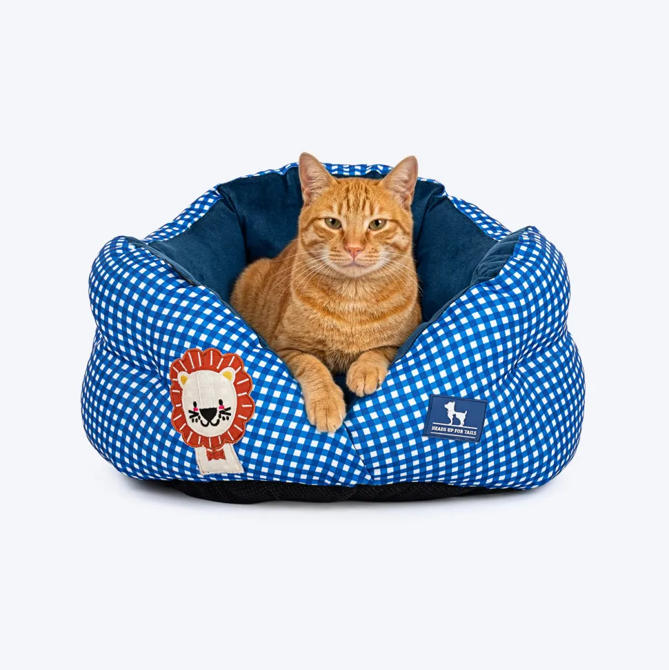 HUFT Purrfect Perch Bed For Cat & Puppy - Blue