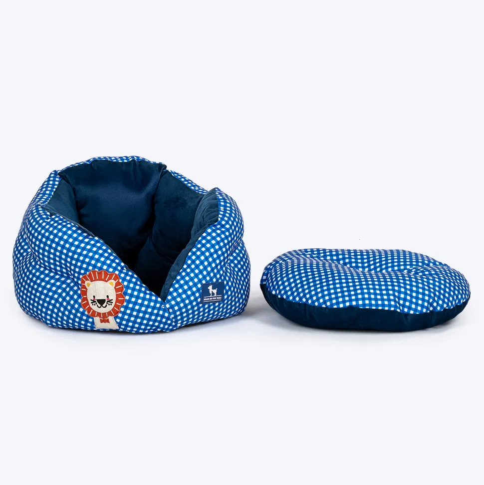 HUFT Purrfect Perch Bed For Cat & Puppy - Blue