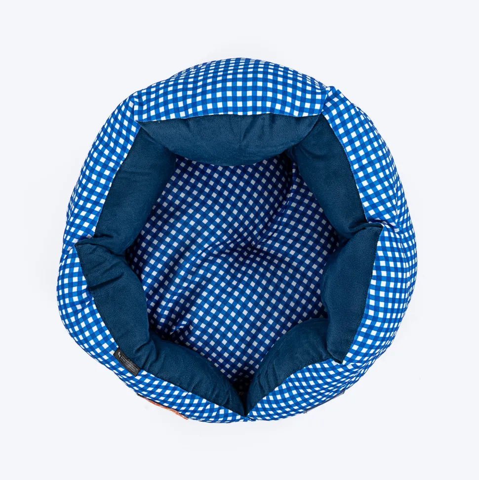 HUFT Purrfect Perch Bed For Cat & Puppy - Blue