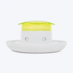 HUFT Push Push Yum! Treat Dispensing Interactive Toy For Dog - White & Green