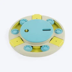 HUFT Puzzle Pop Interactive Toy For Dog - Blue & Green