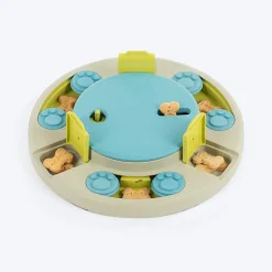 HUFT Puzzle Pop Interactive Toy For Dog - Blue & Green