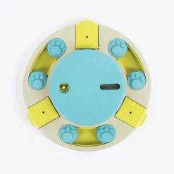 HUFT Puzzle Pop Interactive Toy For Dog - Blue & Green