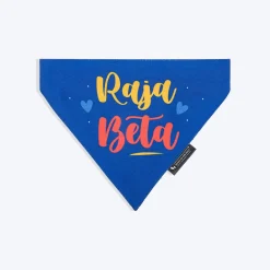 HUFT Raja Beta Bandana For Dog - Blue