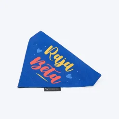 HUFT Raja Beta Bandana For Dog - Blue