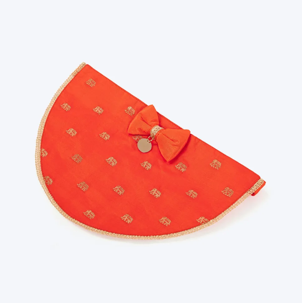 HUFT Royal Elephant Bandana For Dog - Orange
