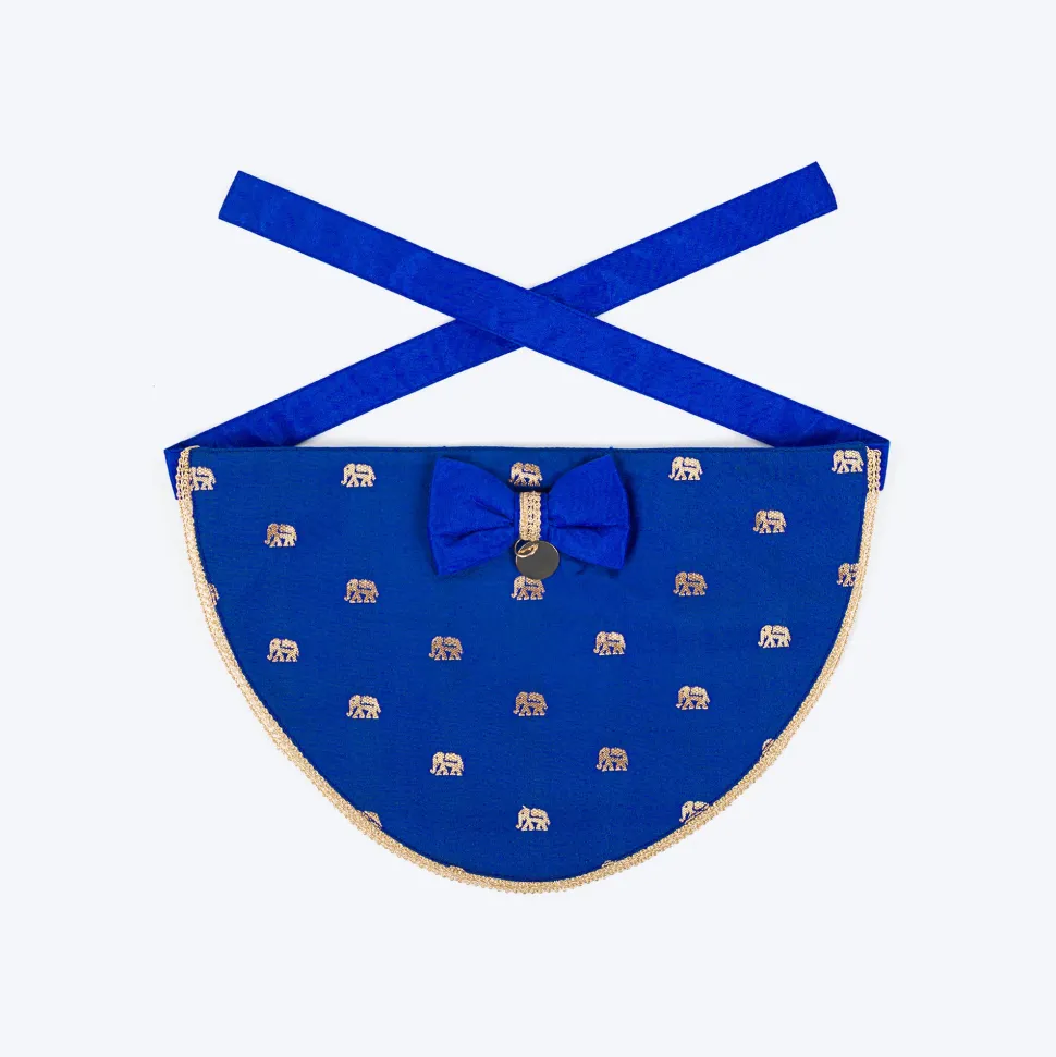 HUFT Royal Elephant Bandana For Dog - Royal Blue