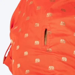 HUFT Royal Elephant Brocade Kurta For Dog & Cat - Orange