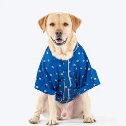 HUFT Royal Elephant Brocade Kurta For Dog & Cat - Navy Blue