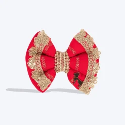 HUFT Royal Rang Bow Tie For Dog - Red