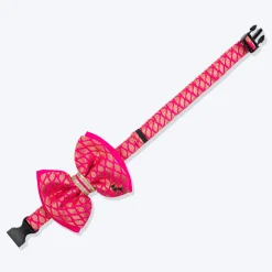 HUFT Royal Rang Bow Tie With Strap For Dog - Pink