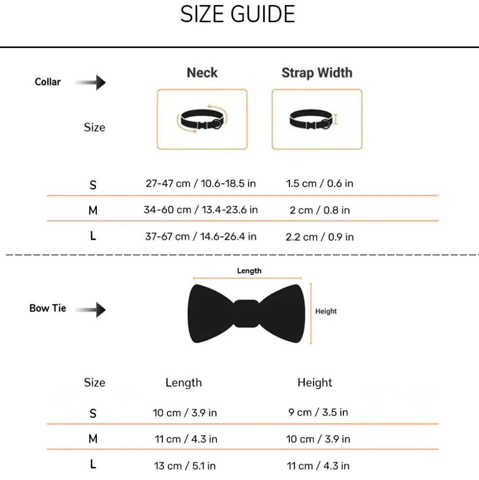 HUFT Royal Rang Bow Tie With Strap For Dog - Pink