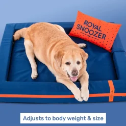 HUFT Royal Snooze Bed for Dog - Navy