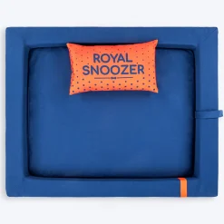 HUFT Royal Snooze Bed for Dog - Navy