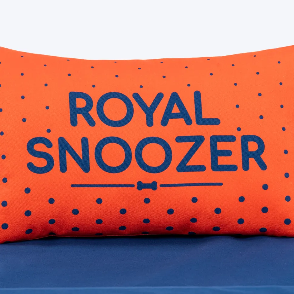 HUFT Royal Snooze Bed for Dog - Navy