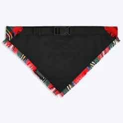 HUFT Santa Paws In Town Dog Bandana (Red and Green)