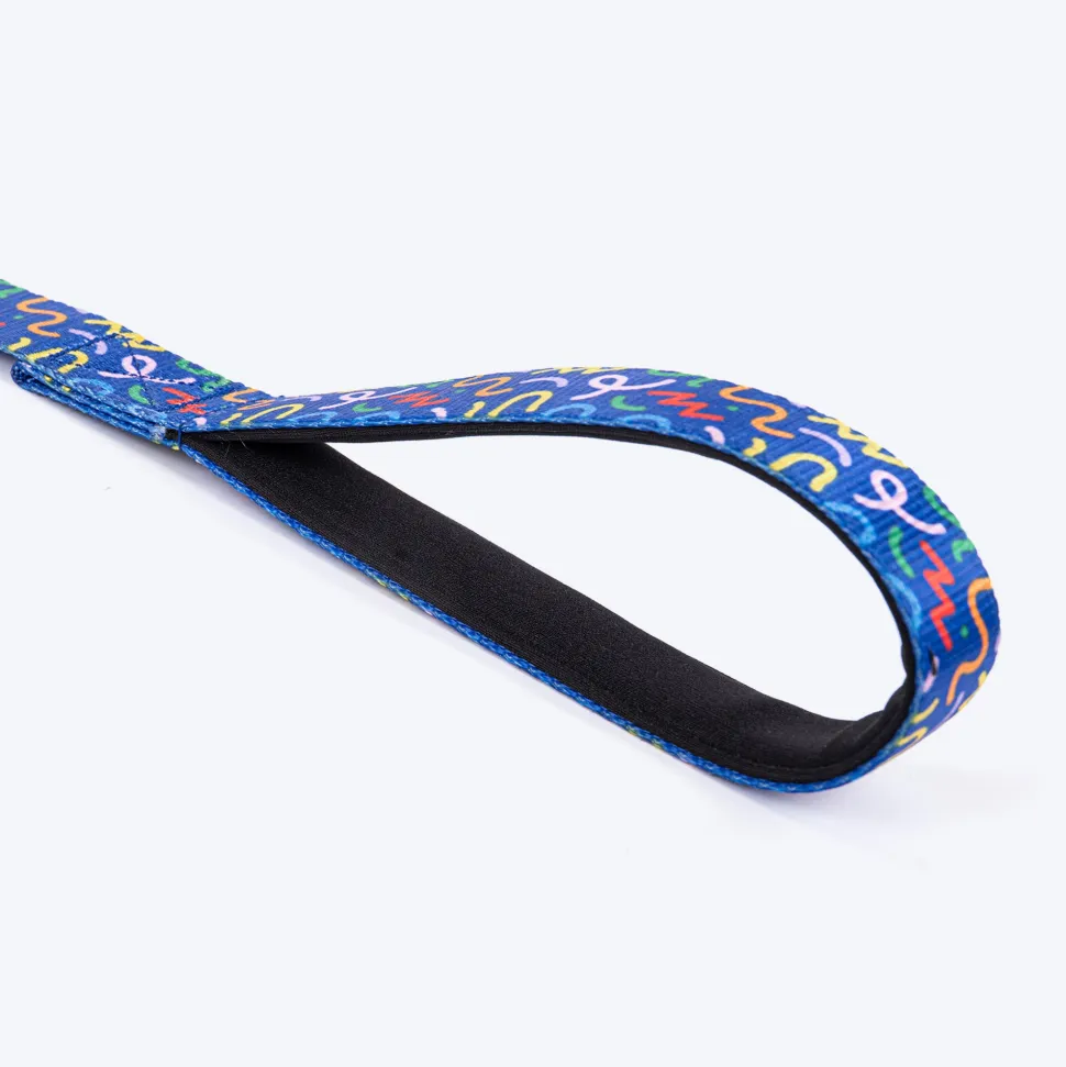 HUFT Scribble Dribble Leash For Dog – Blue
