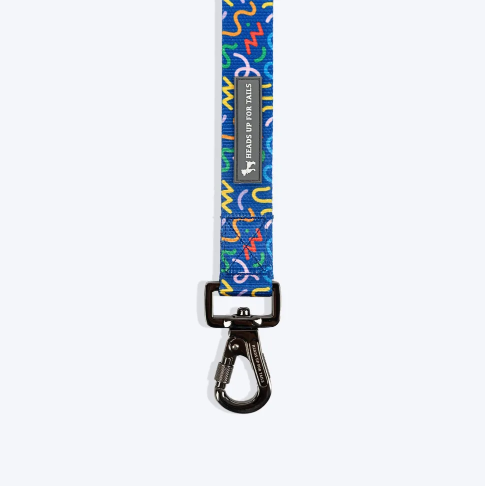 HUFT Scribble Dribble Leash For Dog – Blue