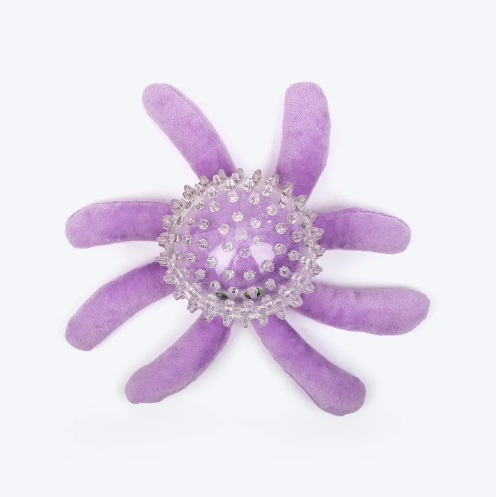 HUFT Sea Wiggler Chew Toy For Dog - Purple