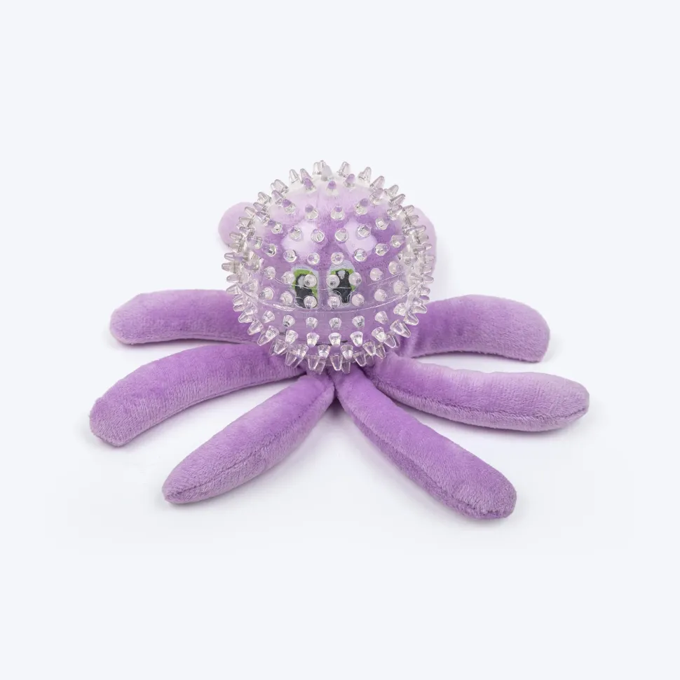 HUFT Sea Wiggler Chew Toy For Dog - Purple