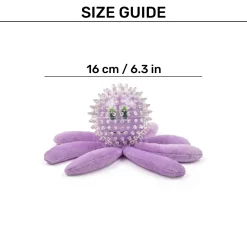 HUFT Sea Wiggler Chew Toy For Dog - Purple