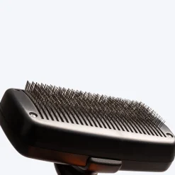 HUFT Self Cleaning Slicker Brush for Dogs - Orange