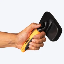 HUFT Self Cleaning Slicker Brush for Dogs - Orange