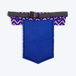 HUFT Shahi Sherwani Bandana For Dog - Royal Blue