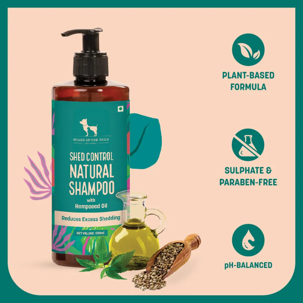 HUFT Shed Control Natural Shampoo For Dog