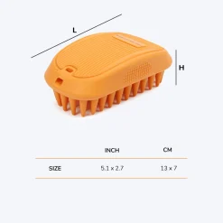 HUFT Silicon Pet Grooming Brush