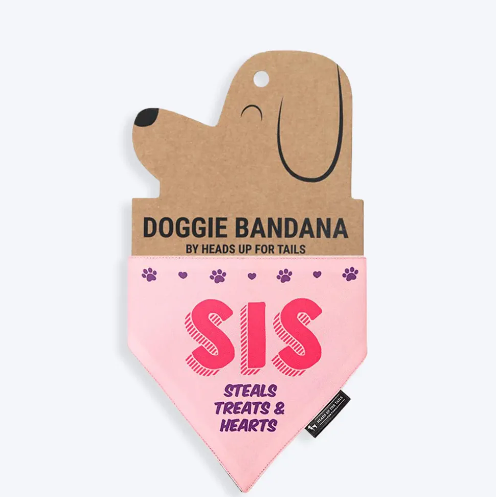 HUFT Sis - Steals Treats & Hearts Dog Bandana