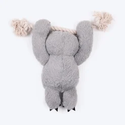 HUFT Sleepy Sloth Plush Toy for Dog - Grey