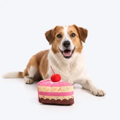 HUFT Slice Of Life Plush Toy For Dog - Multicolor