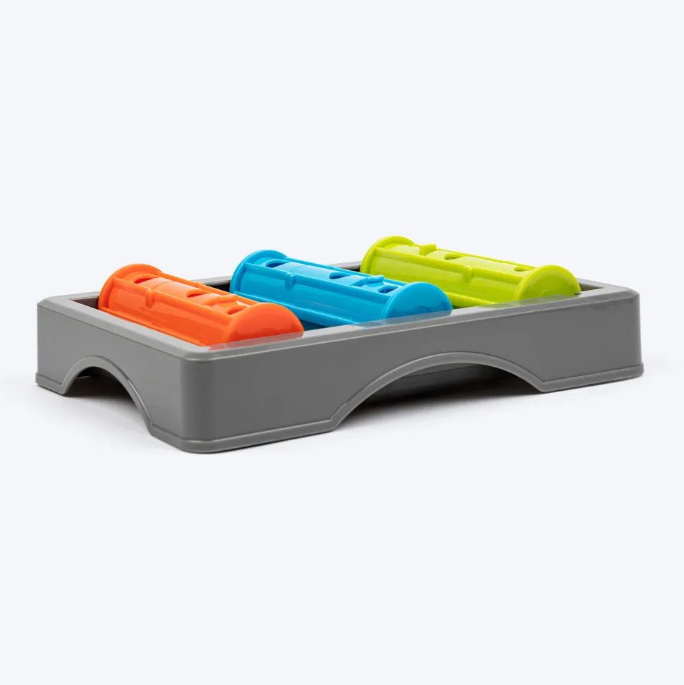 HUFT Slide & Seek Puzzle Interactive Toy For Dog - Multicolor