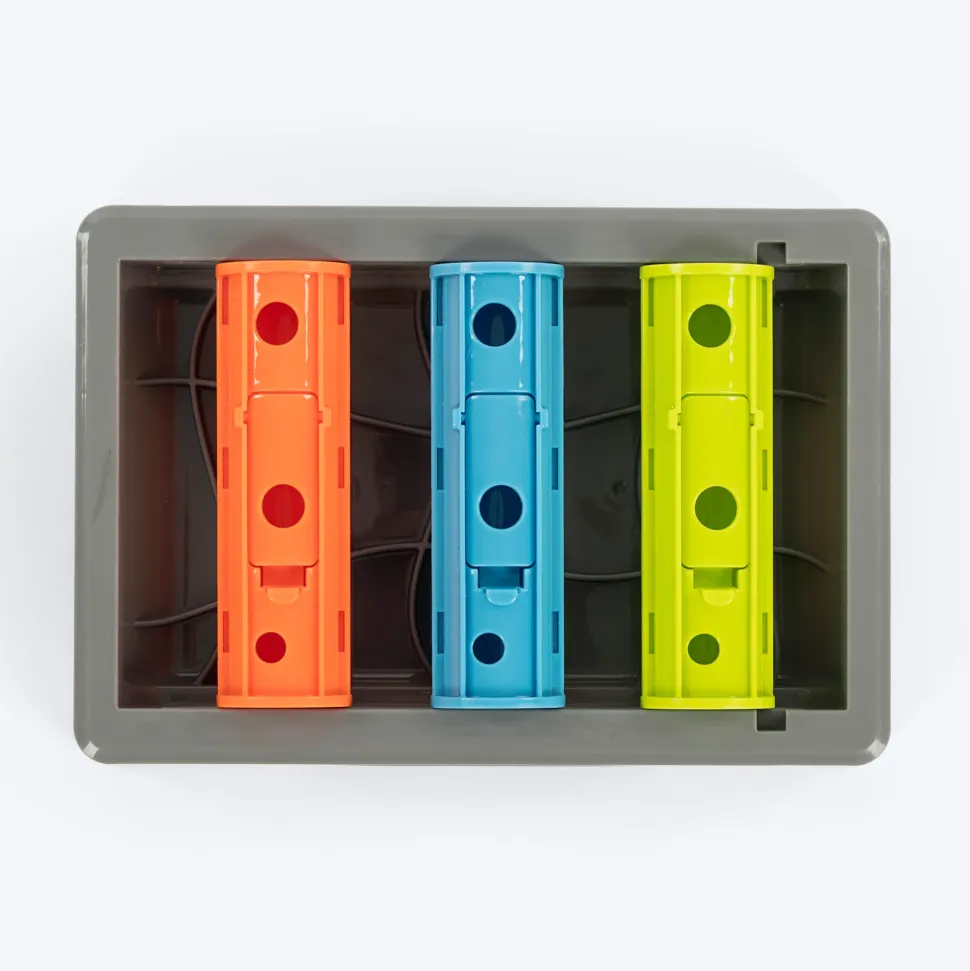HUFT Slide & Seek Puzzle Interactive Toy For Dog - Multicolor