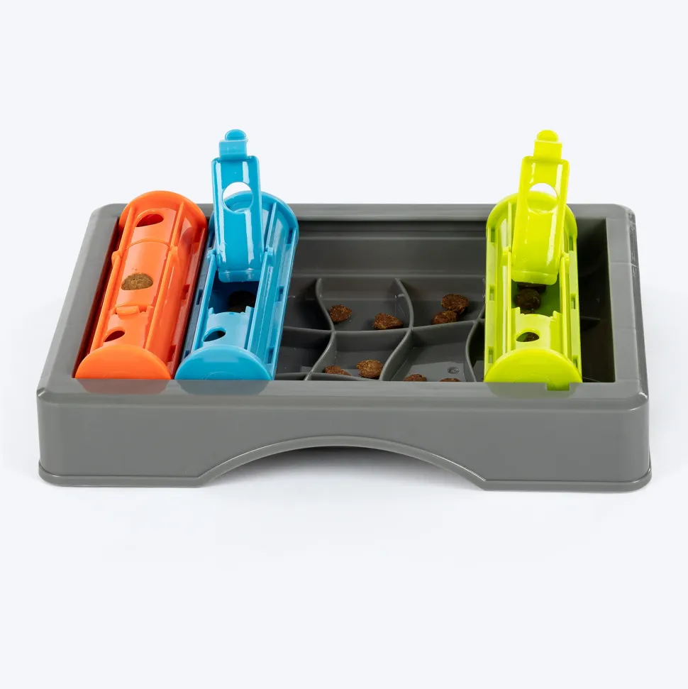 HUFT Slide & Seek Puzzle Interactive Toy For Dog - Multicolor